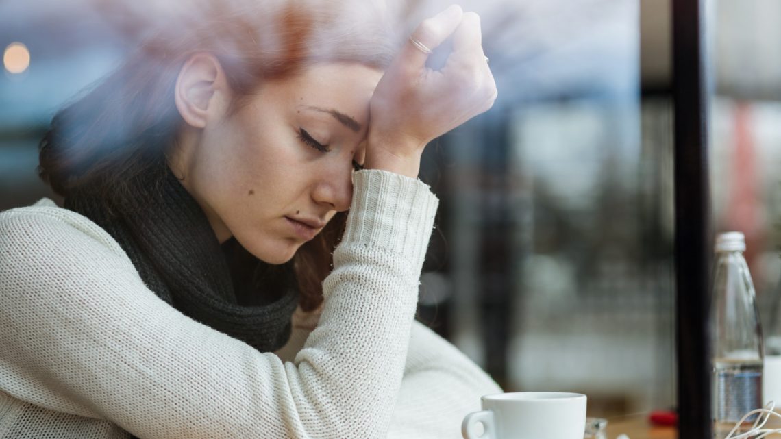 stressed woman